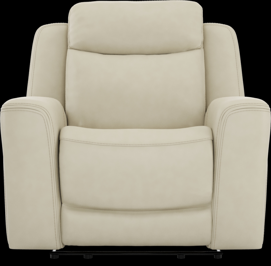 Davidson Platinum Leather 6 Pc Dual Power Reclining Living Room - Thumbnail - Image 24