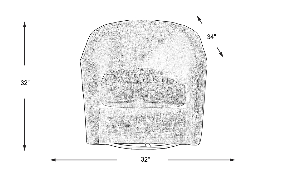 Dimension Image. Please refer to the Dimension Tab on this page for dimension details.