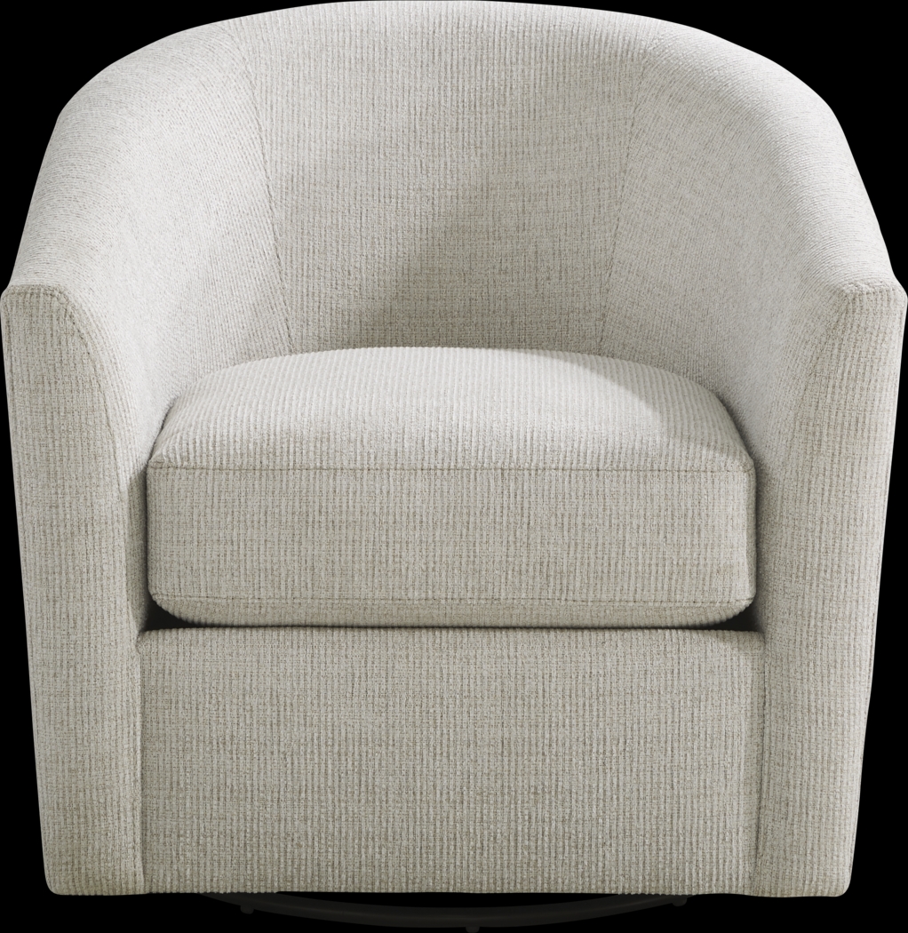 Davilla Dove Swivel Chair - Thumbnail - Image 2