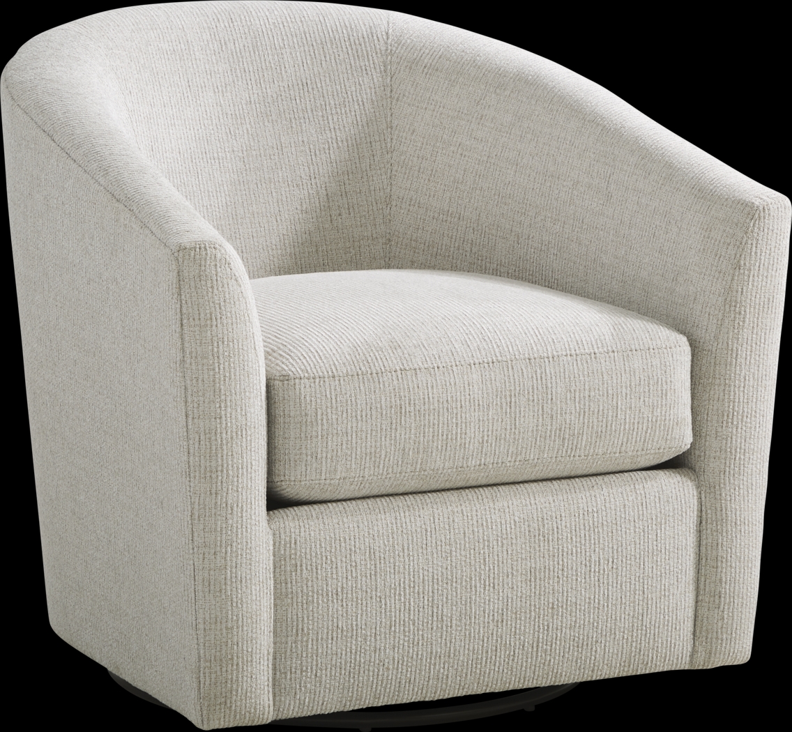 Davilla Dove Swivel Chair - Thumbnail - Image 1