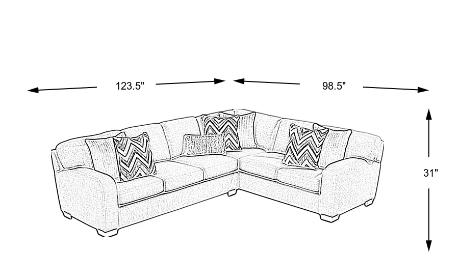 Dimension Image. Please refer to the Dimension Tab on this page for dimension details.