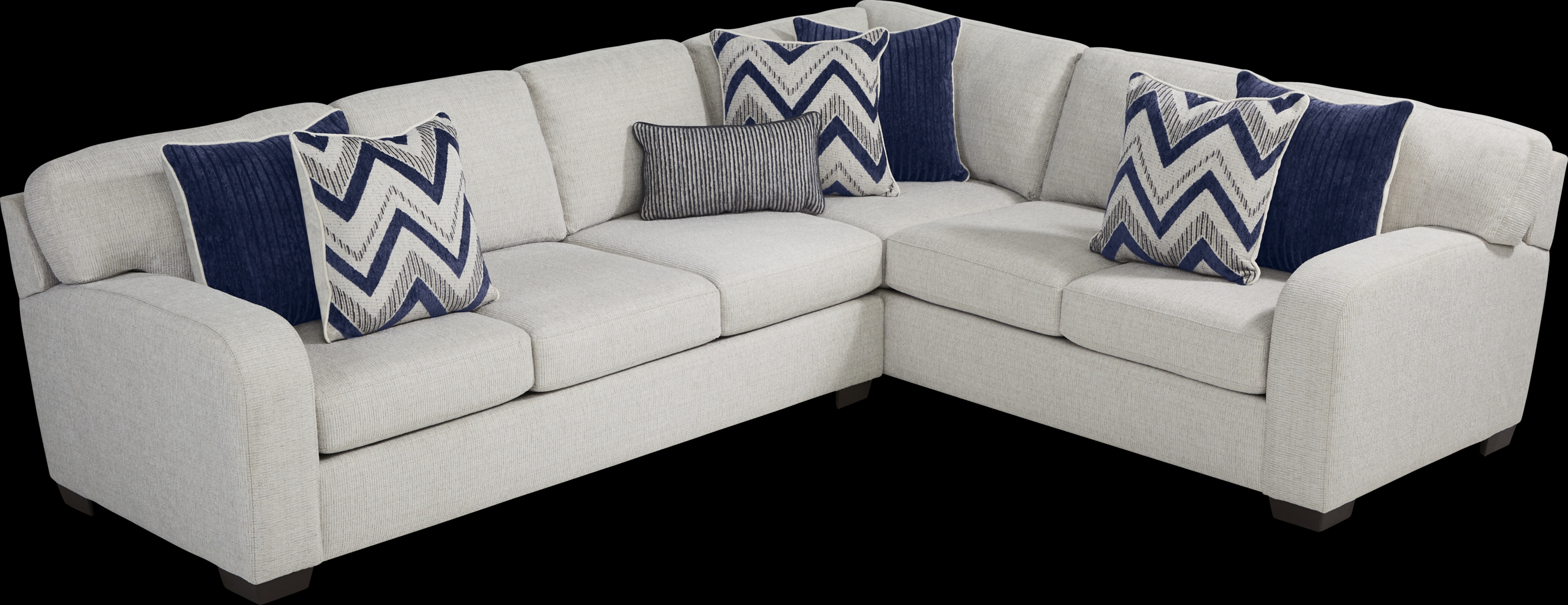 Davilla Platinum 3 Pc Sectional Living Room - Thumbnail - Image 2