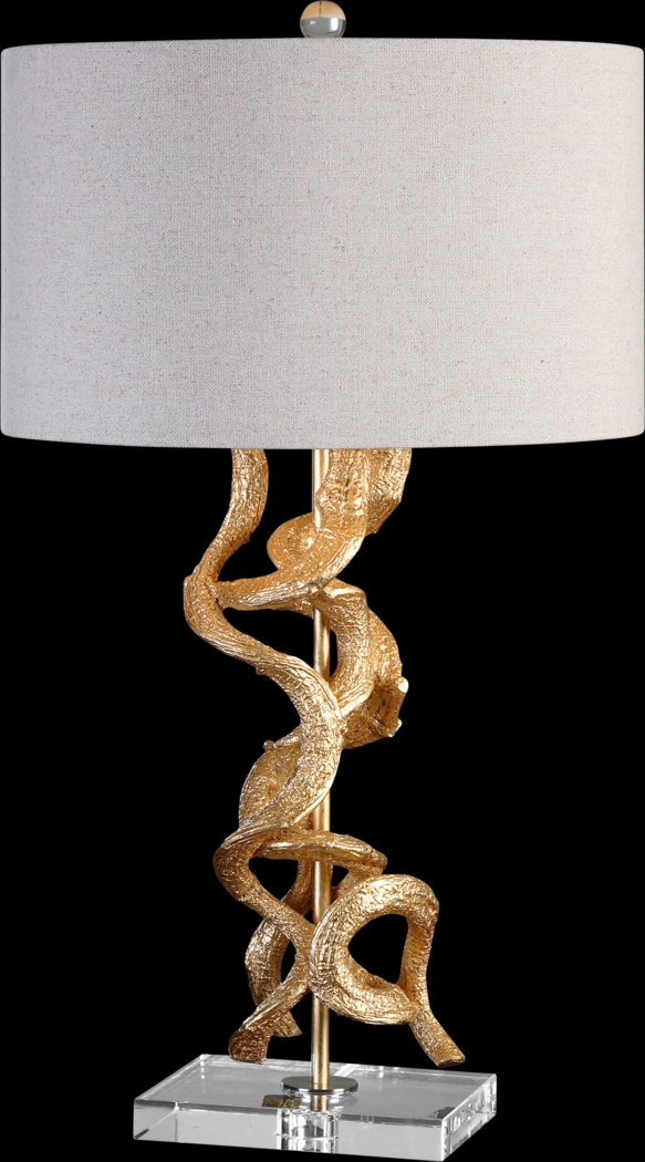Davina Bend Gold Lamp - Thumbnail - Image 1