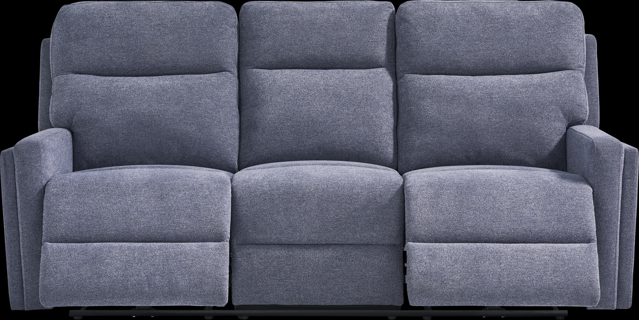 Davis Bay Blue 8 Pc Living Room with Dual Power Reclining Sofa - Thumbnail - Image 3