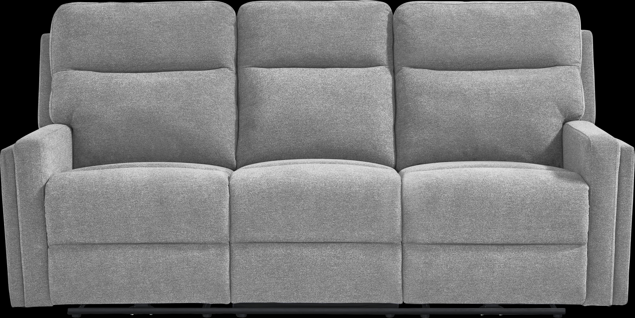 Davis Bay Gray 8 Pc Living Room with Dual Power Reclining Sofa - Thumbnail - Image 2