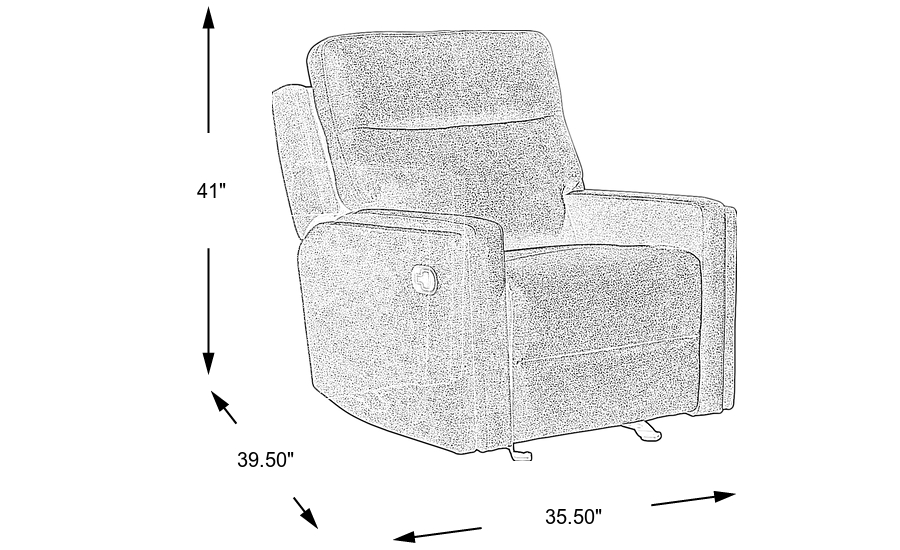 Dimension Image. Please refer to the Dimension Tab on this page for dimension details.