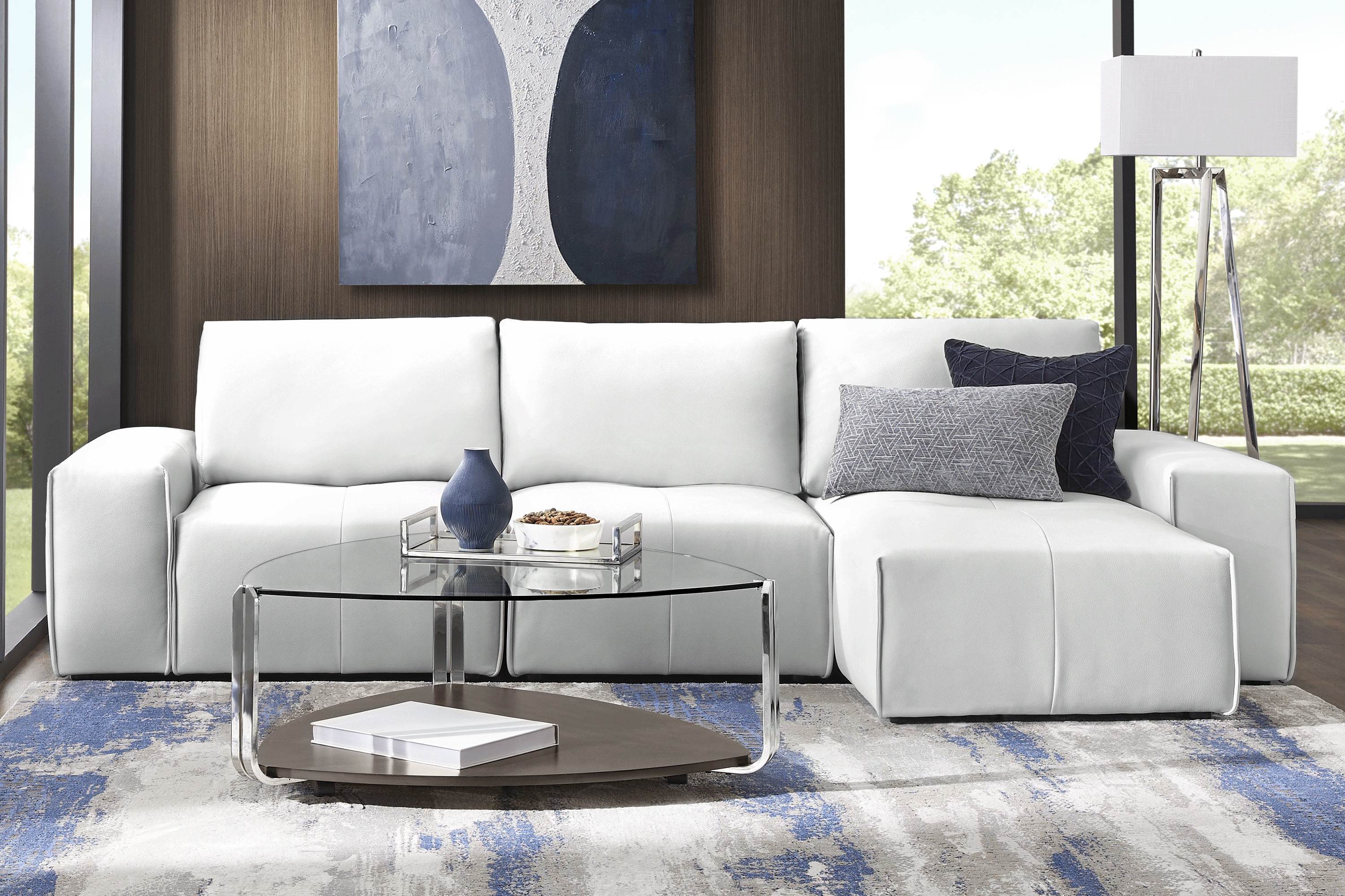 Davis Park Platinum 3 Pc Sectional - Thumbnail - Image 2