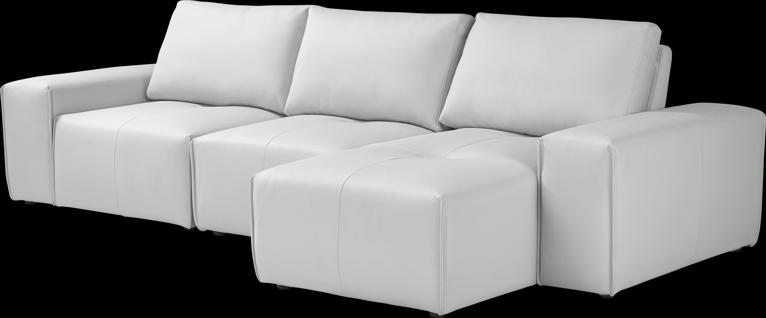 Davis Park Platinum 3 Pc Sectional - Thumbnail - Image 1
