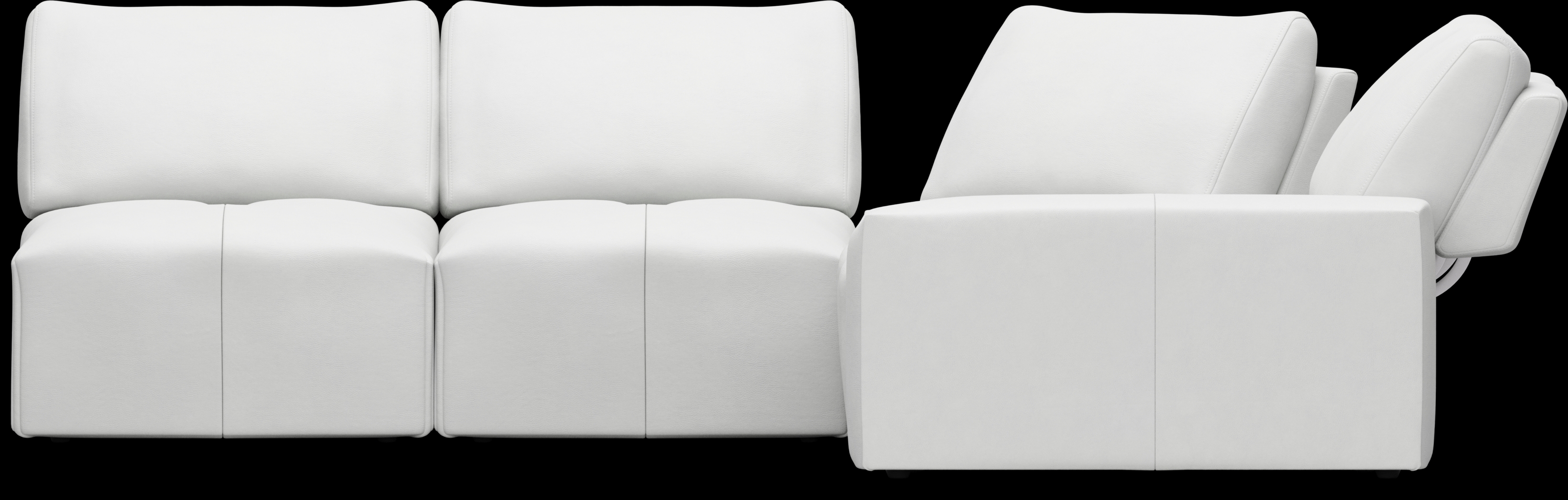 Davis Park Platinum 5 Pc Sectional - Thumbnail - Image 3