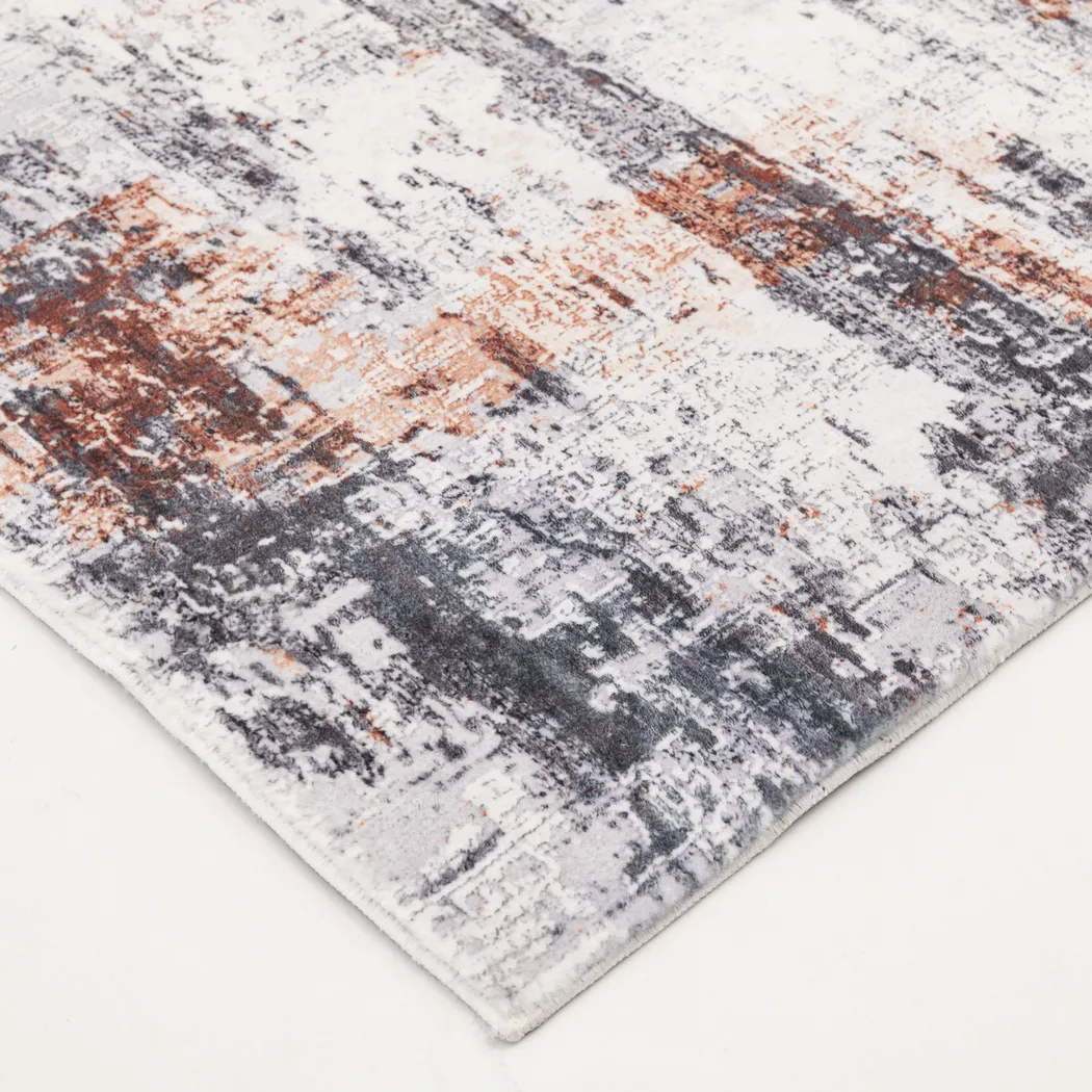 Davisville Gray 7'6 x 9'6 Rug - Thumbnail - Image 3