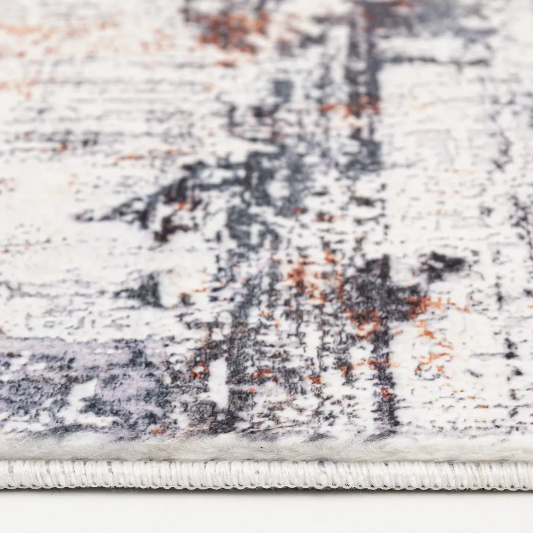 Davisville Gray 7'6 x 9'6 Rug - Thumbnail - Image 4