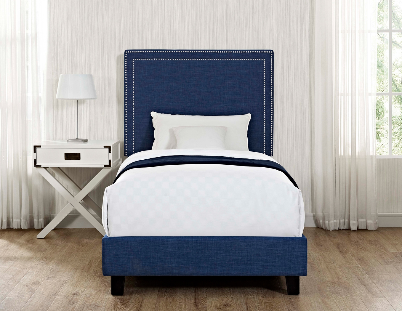 Davmor Blue Twin Bed - Thumbnail - Image 6
