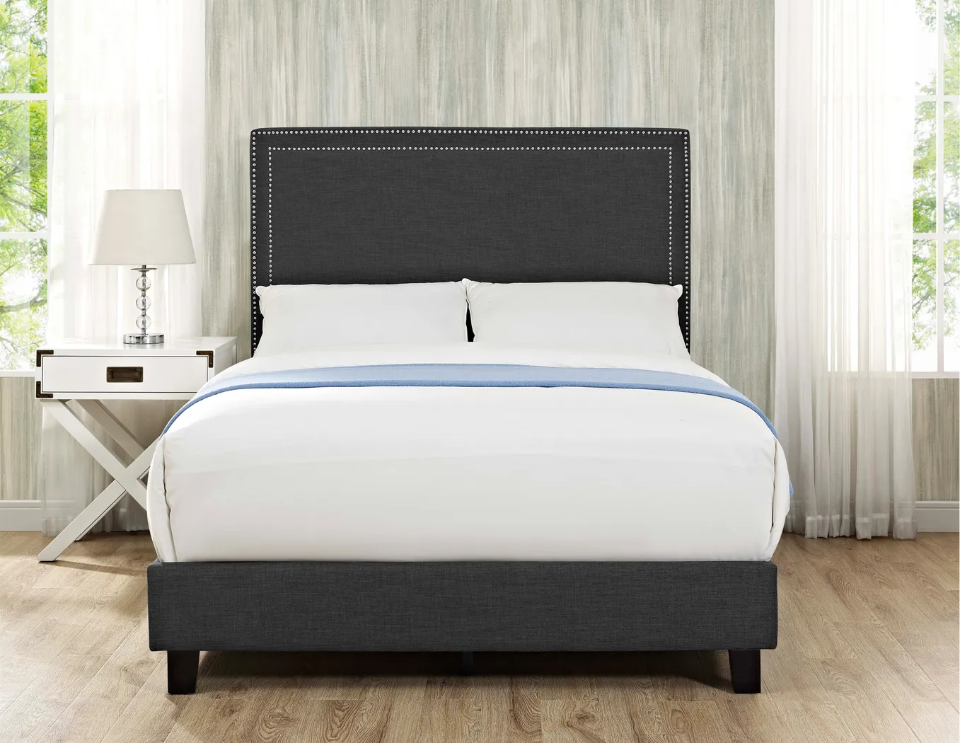 Davmor Charcoal Full Bed - Thumbnail - Image 6