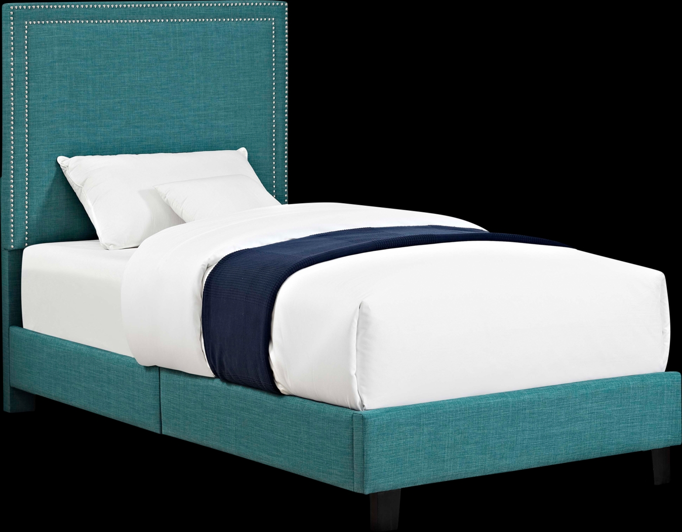 Davmor Teal Twin Bed - Thumbnail - Image 1