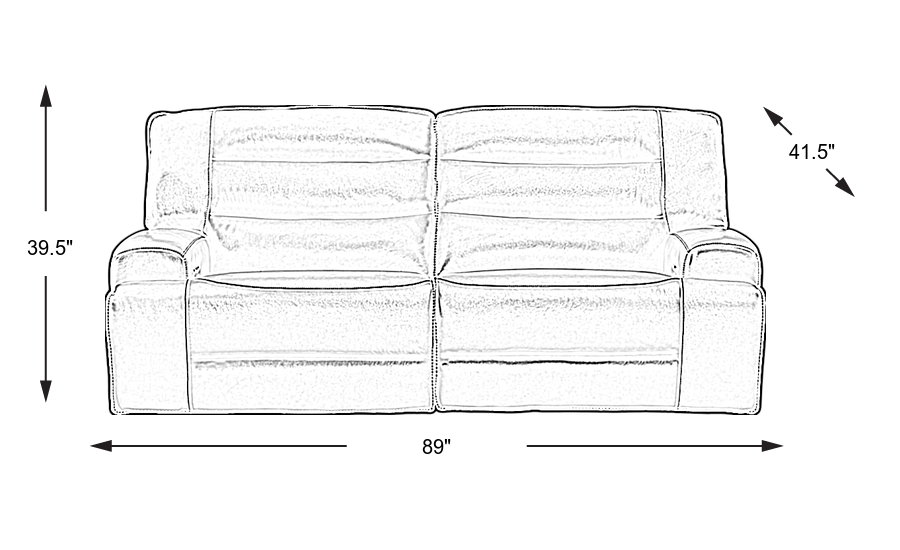 Dimension Image. Please refer to the Dimension Tab on this page for dimension details.