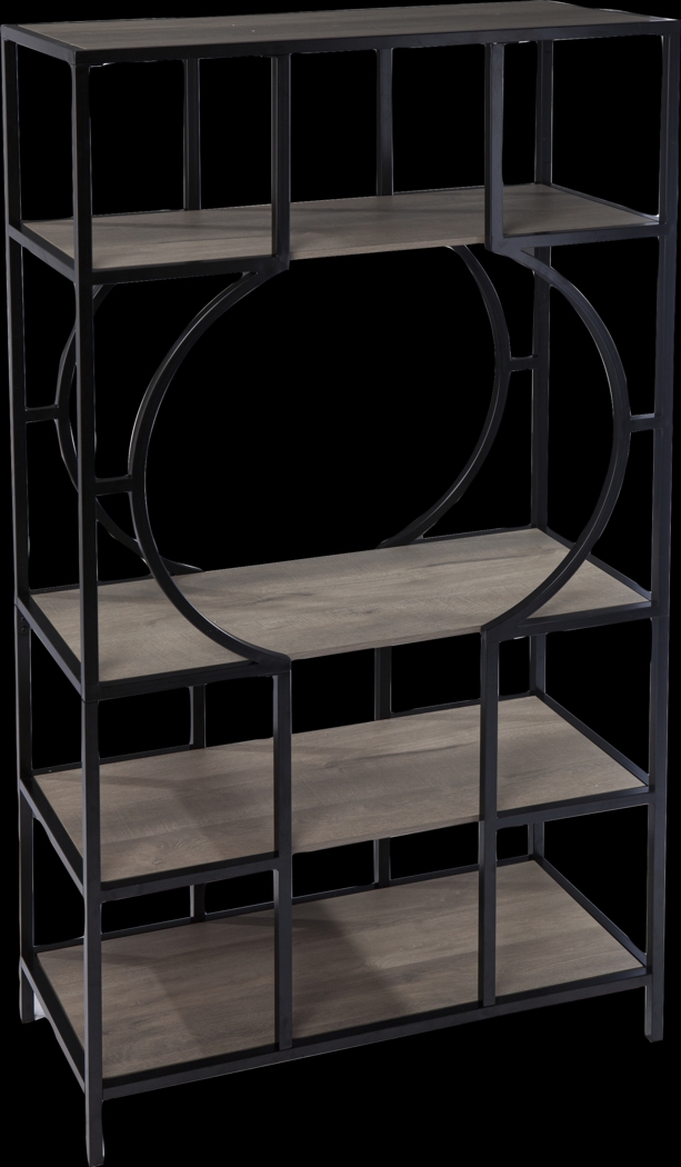 Dawnadele Black Bookcase - Thumbnail - Image 1