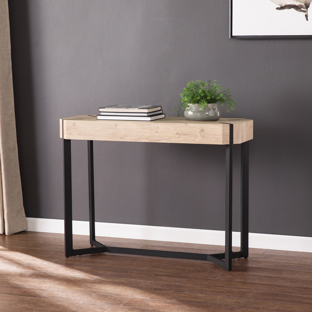 Dawnlay Natural Console Table - Thumbnail - Image 5