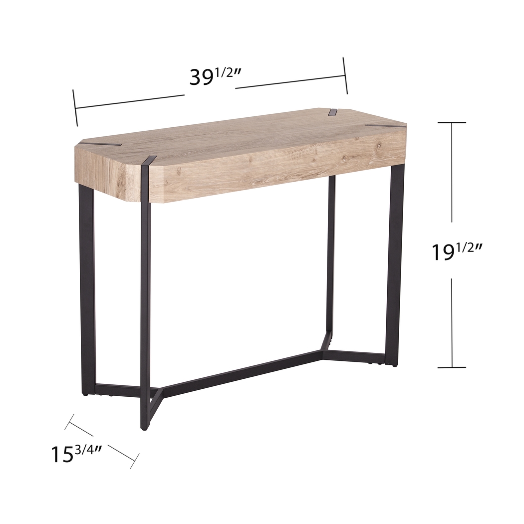 Dawnlay Natural Console Table - Thumbnail - Image 6