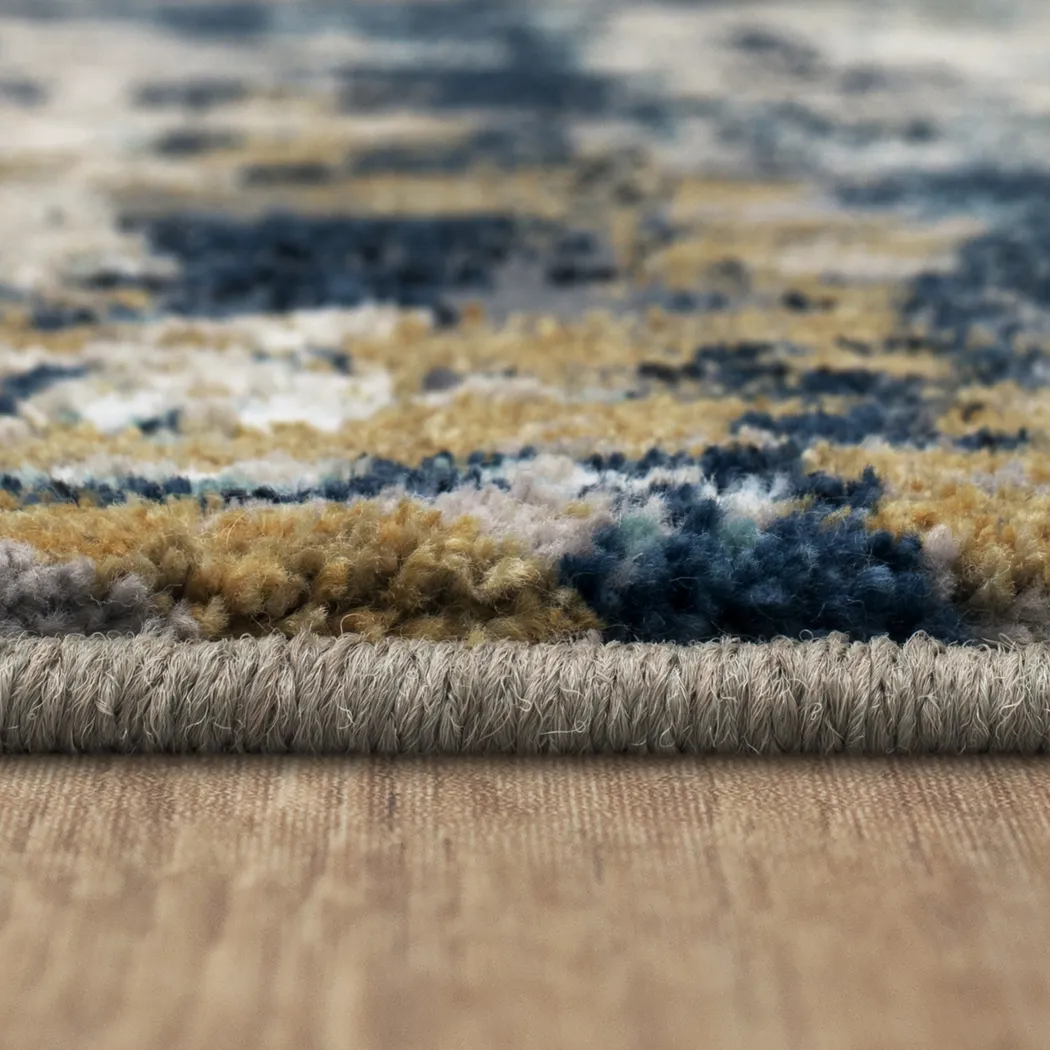 Dawnshire Blue 5'3 x 7'10 Rug - Thumbnail - Image 6