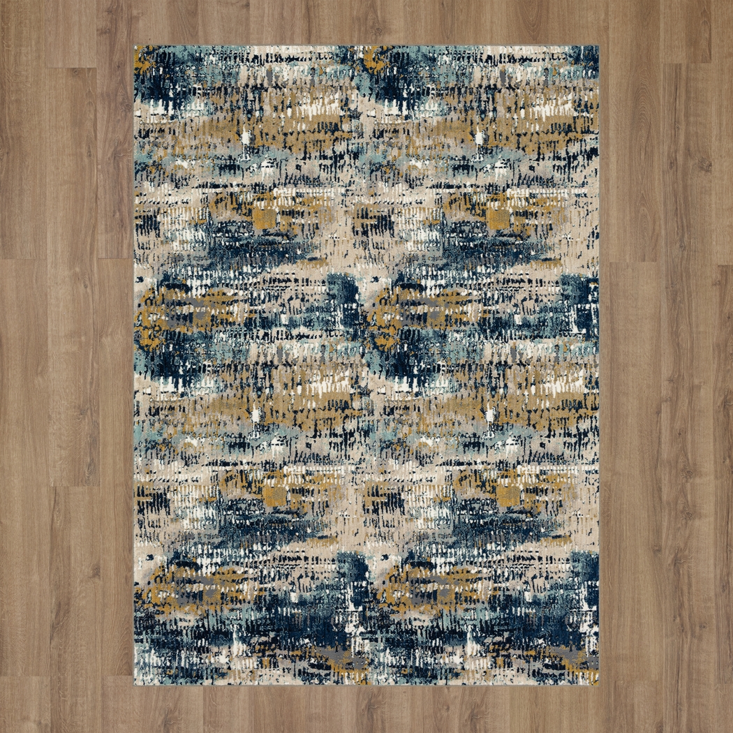 Dawnshire Blue 8' x 11' Rug - Thumbnail - Image 4
