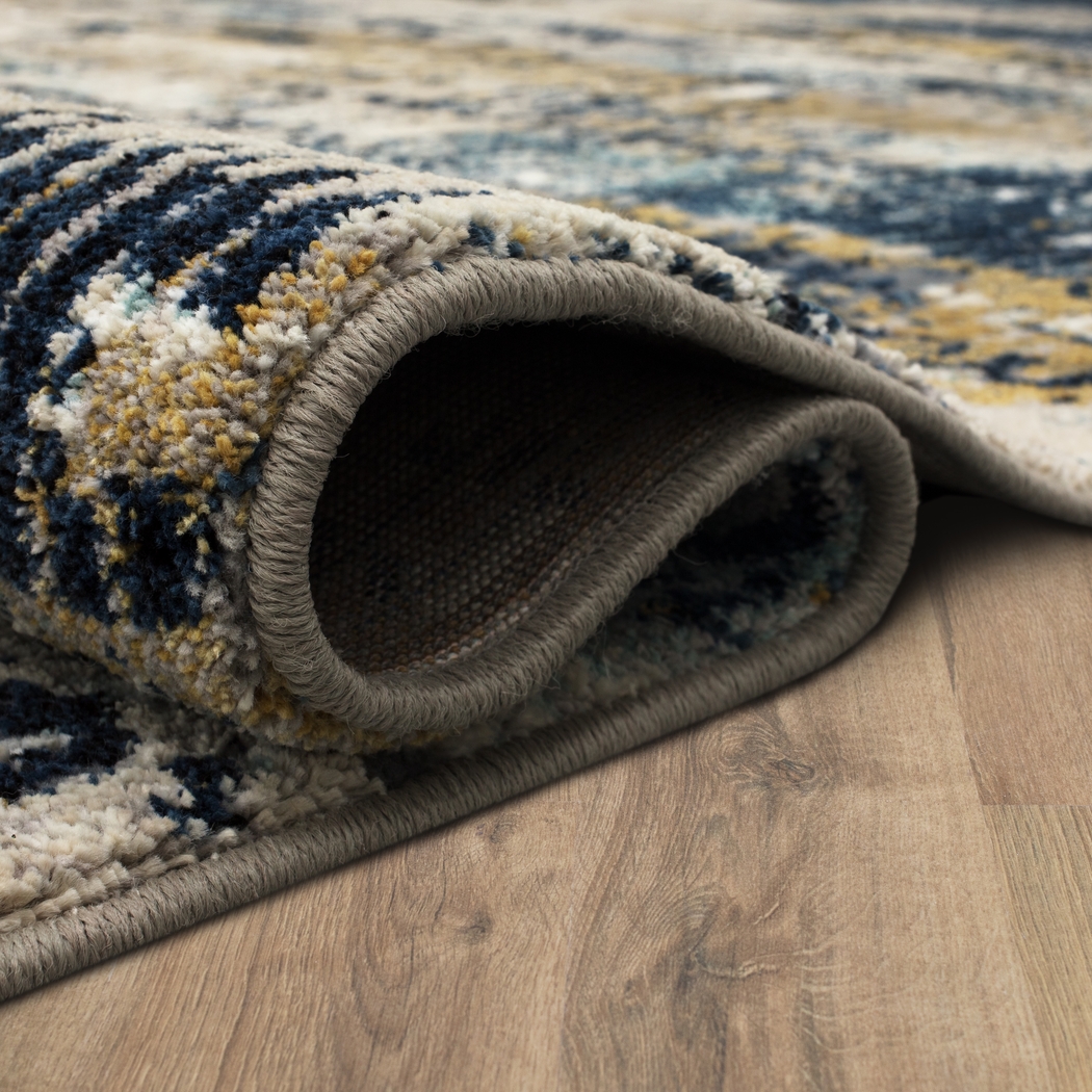 Dawnshire Blue 8' x 11' Rug - Thumbnail - Image 5