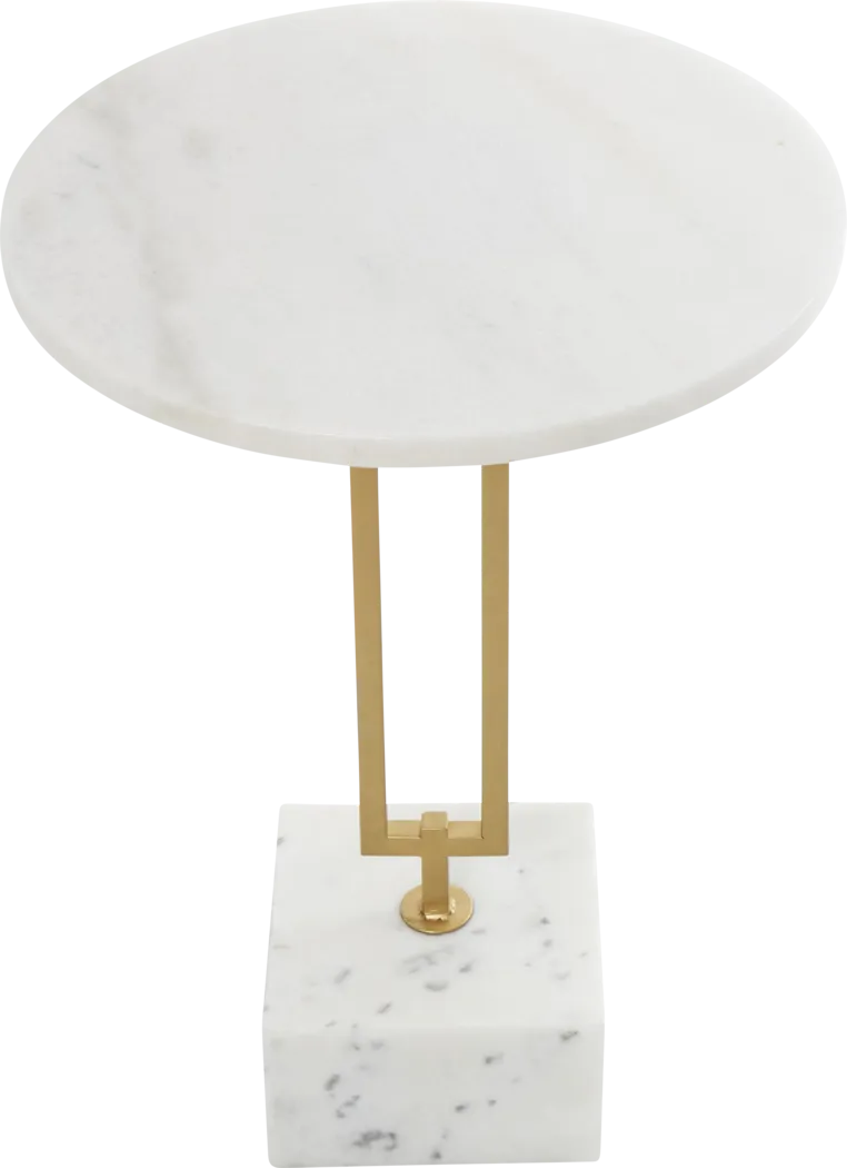 Dawpe White Accent Table - Thumbnail - Image 8