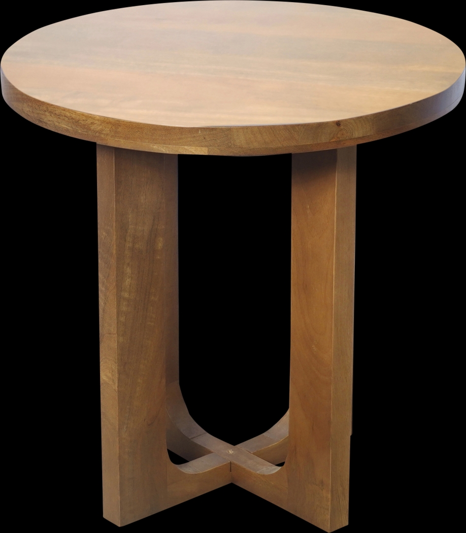 Dawro Brown Accent Table - Thumbnail - Image 5
