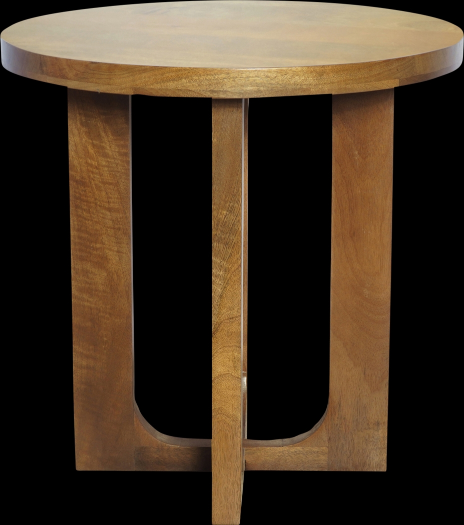 Dawro Brown Accent Table - Thumbnail - Image 1
