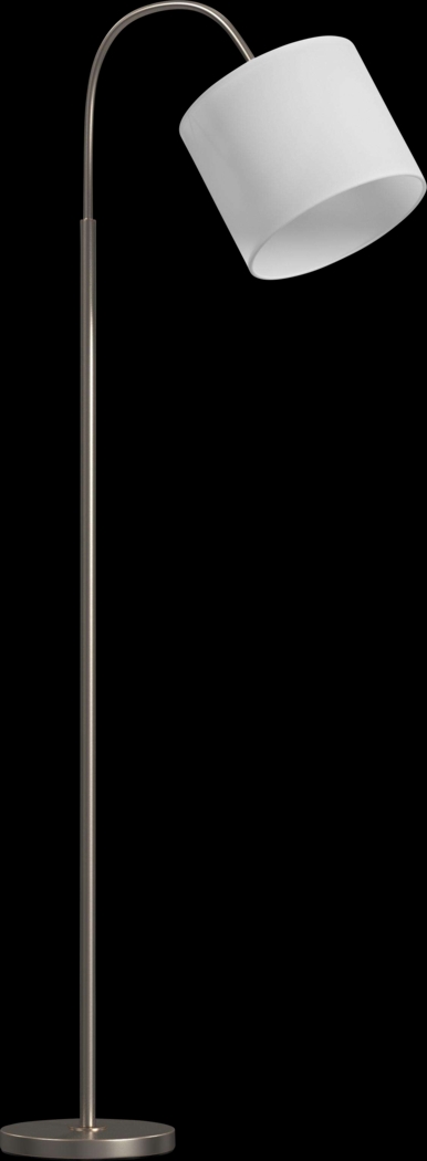 Dawson Island Silver Floor Lamp - Thumbnail - Image 3