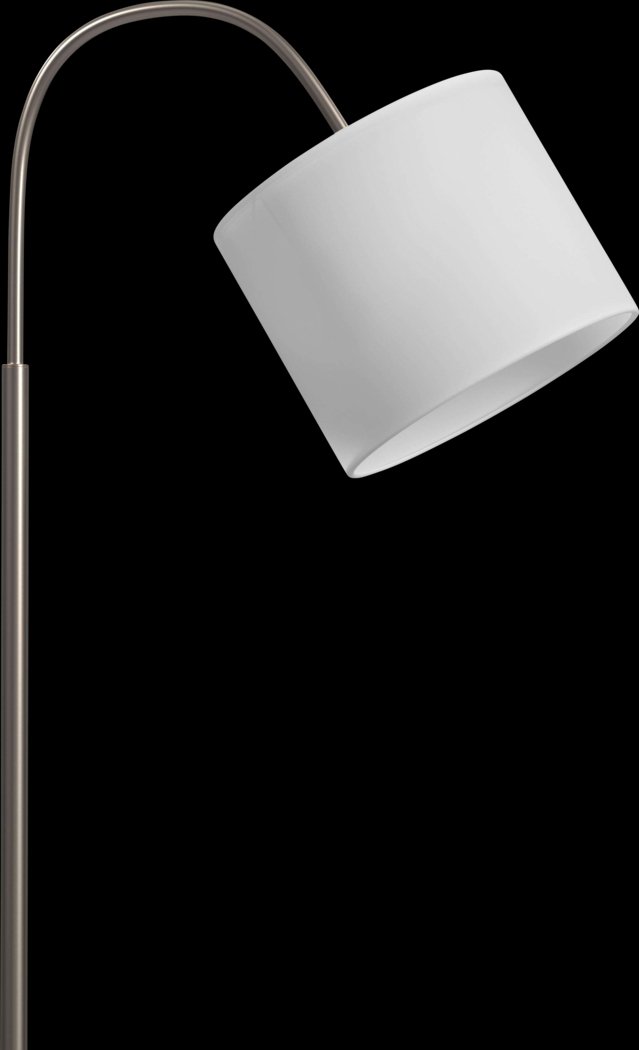 Dawson Island Silver Floor Lamp - Thumbnail - Image 4