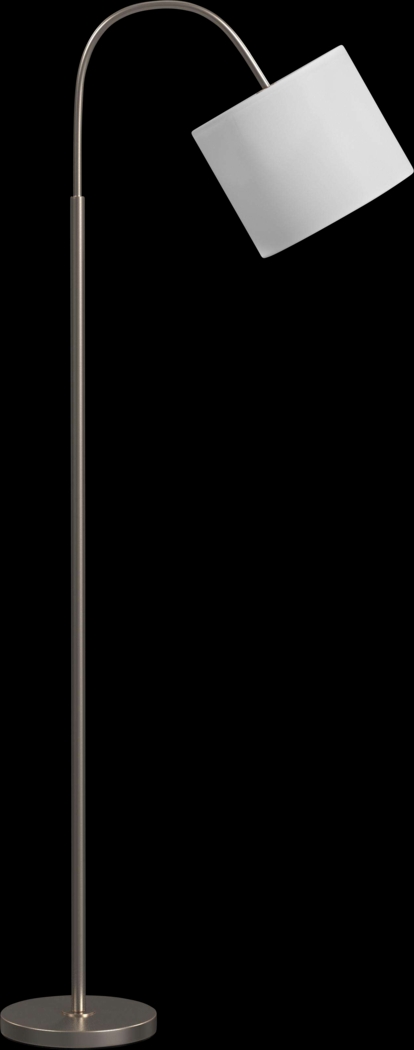 Dawson Island Silver Floor Lamp - Thumbnail - Image 1