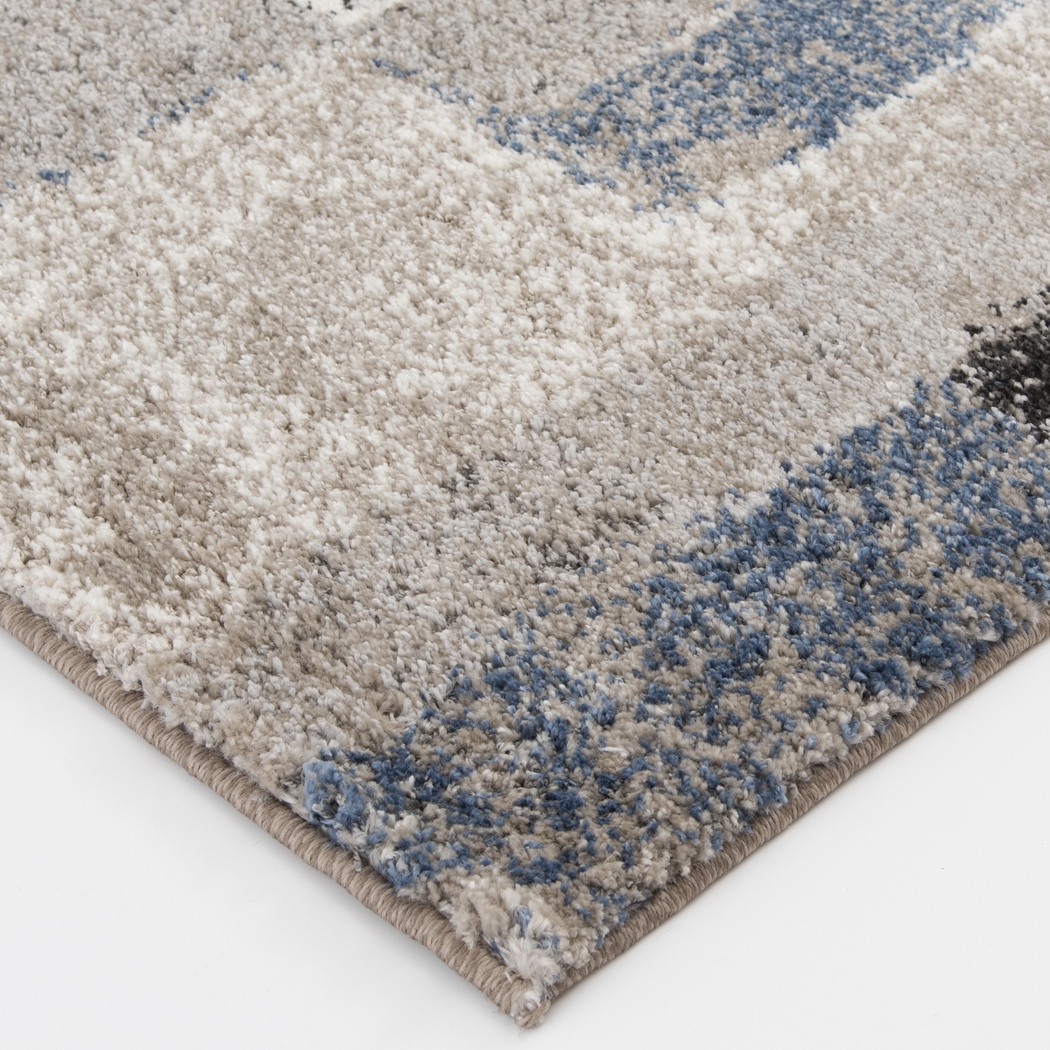 Daxton Blue 5' x 7'6 Rug - Thumbnail - Image 2