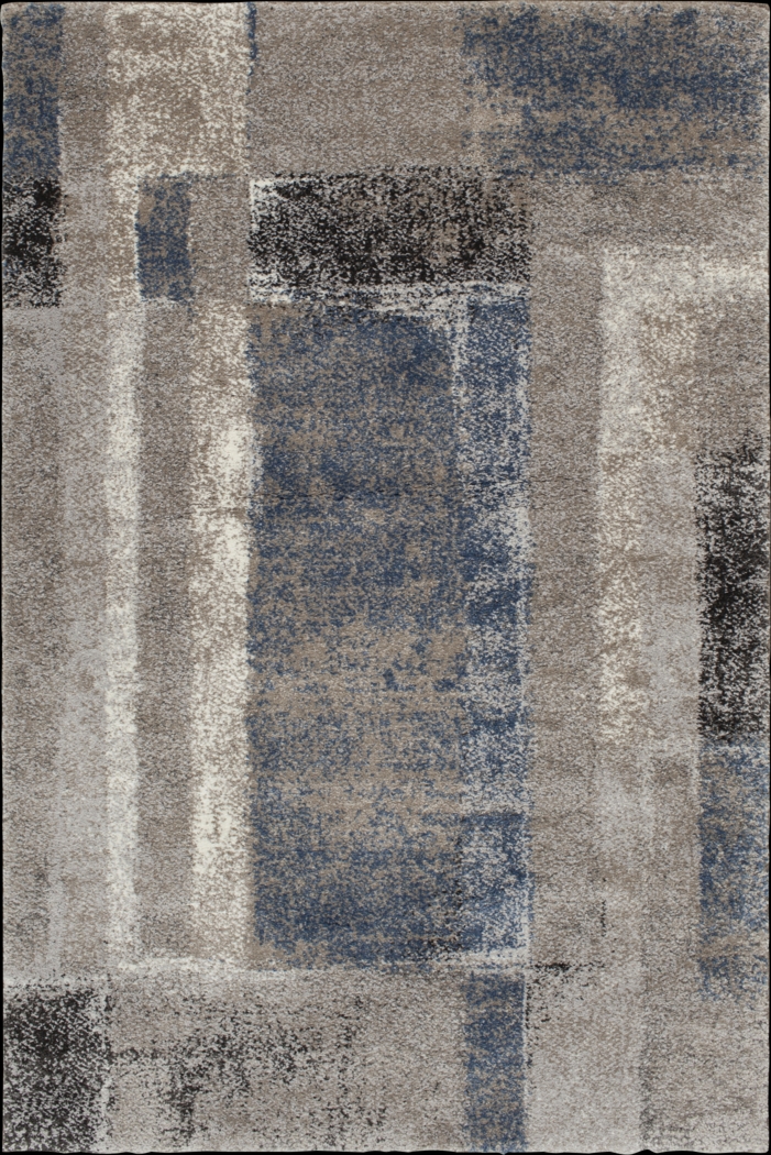 Daxton Blue 7'10 x 9'10 Rug - Thumbnail - Image 1