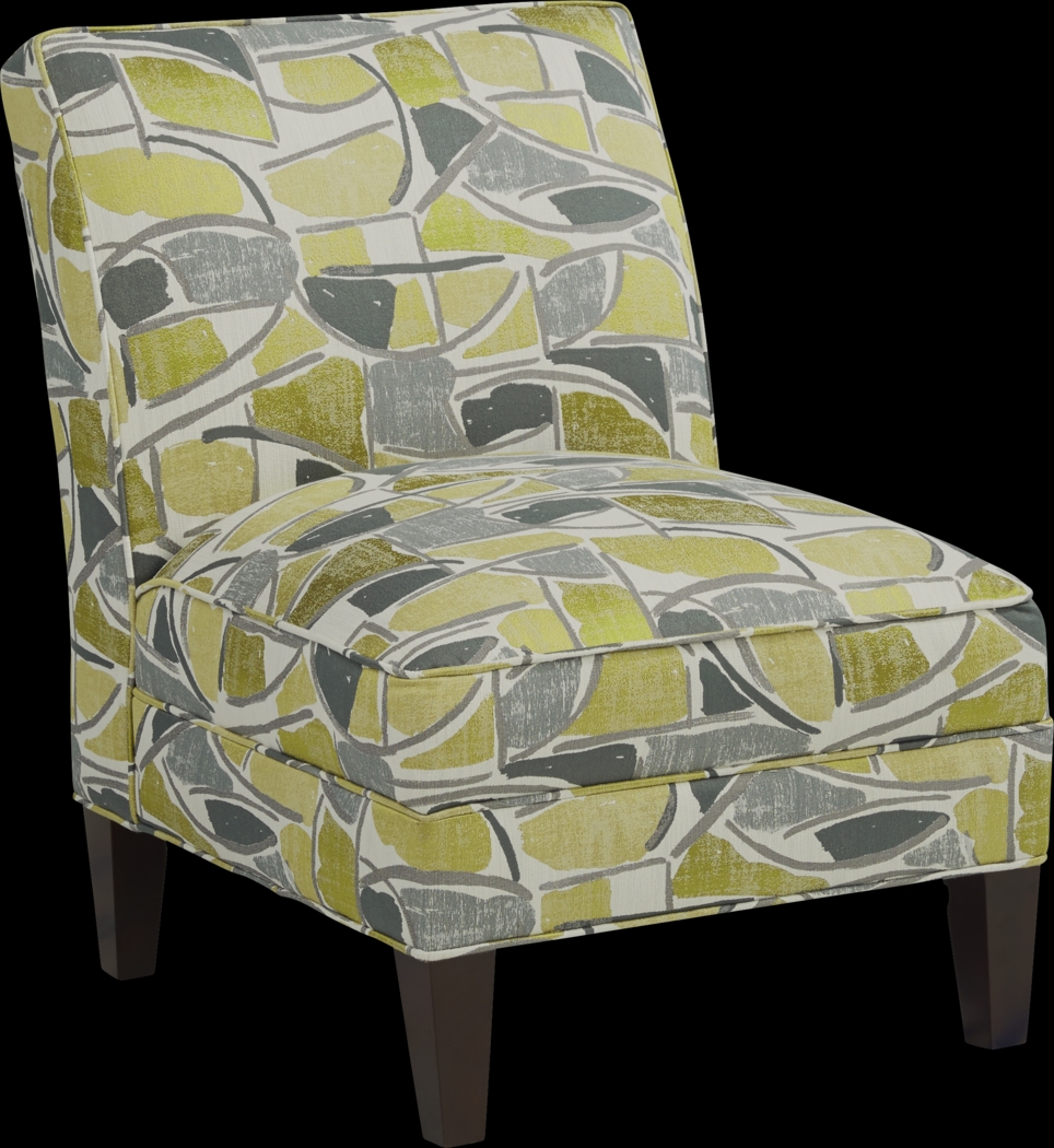 Daydream Yellow Accent Chair - Thumbnail - Image 1