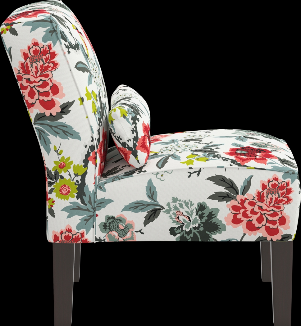 Daykin White Accent Chair - Thumbnail - Image 3