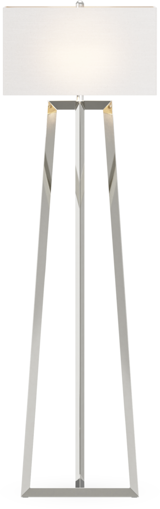 Dayla Silver Floor Lamp - Thumbnail - Image 2