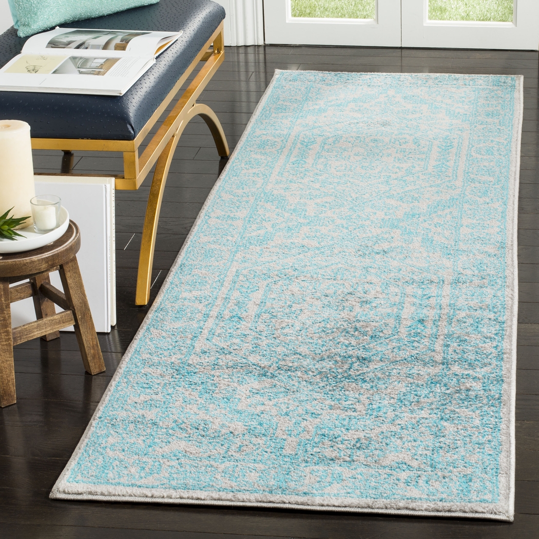 Daylee Light Gray 2'6 x 8' Runner Rug - Thumbnail - Image 4