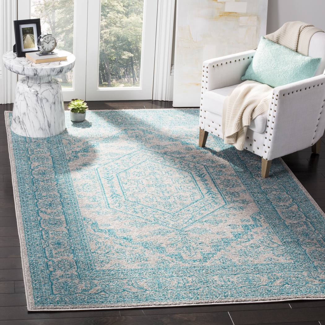 Daylee Light Gray 5' x 8' Rug - Thumbnail - Image 4