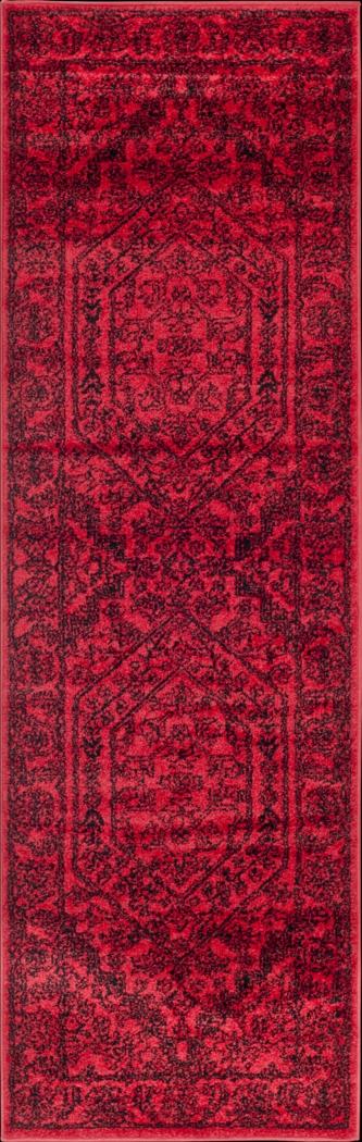 Daylee Red 2'6 x 8' Runner Rug - Thumbnail - Image 1