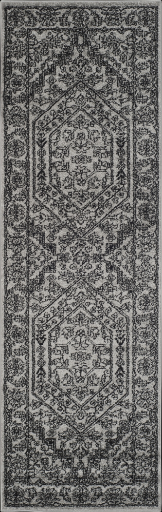 Daylee Silver 2'6 x 8' Runner Rug - Thumbnail - Image 1