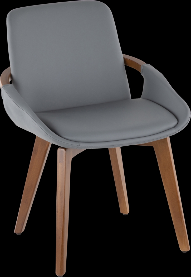 Daylilly Gray Arm Chair - Thumbnail - Image 1