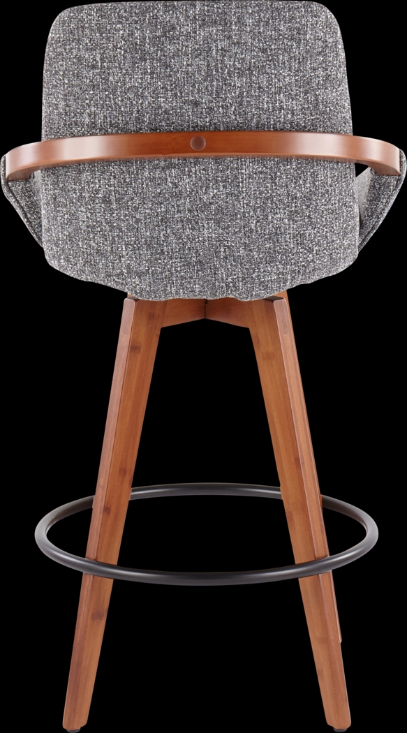 Daylilly Gray Counter Height Stool - Thumbnail - Image 5