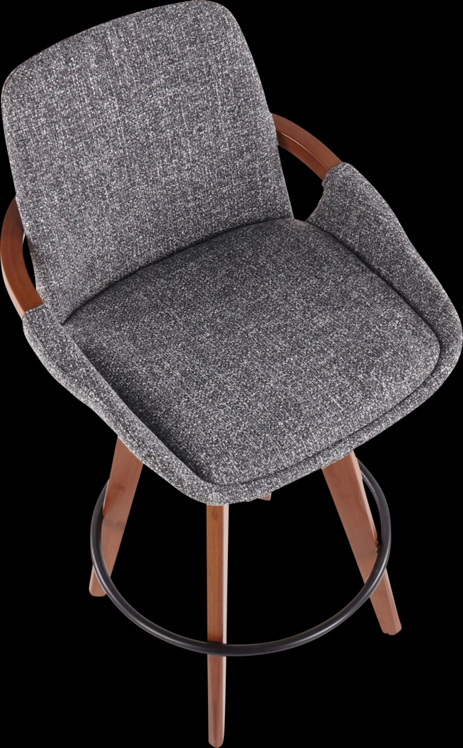 Daylilly Gray Counter Height Stool - Thumbnail - Image 7