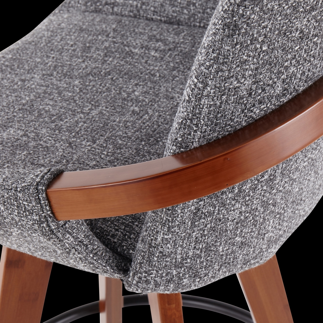 Daylilly Gray Counter Height Stool - Thumbnail - Image 9