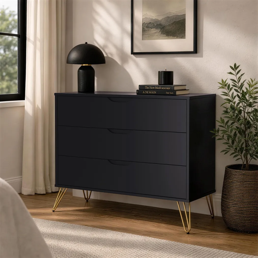 Daylo Black Dresser - Thumbnail - Image 2
