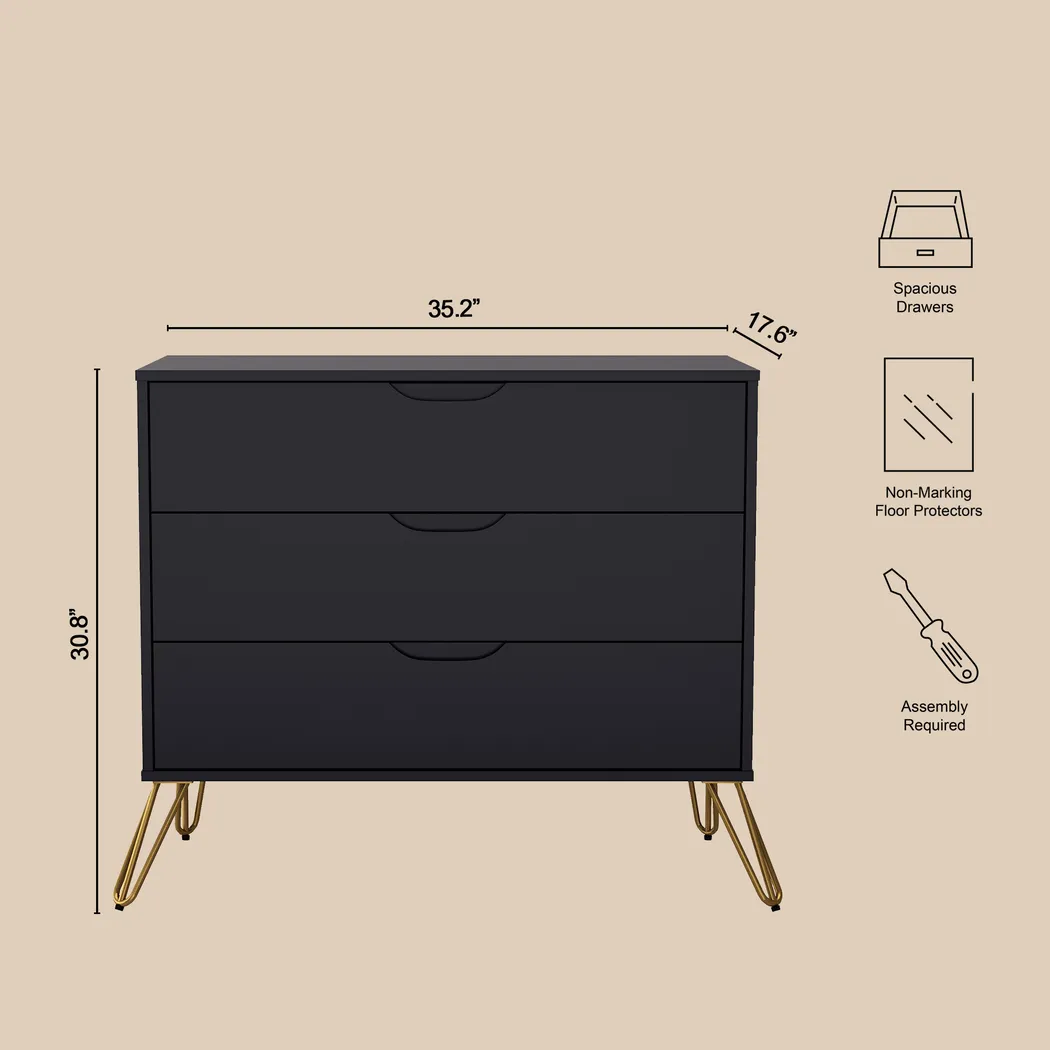 Daylo Black Dresser - Thumbnail - Image 5