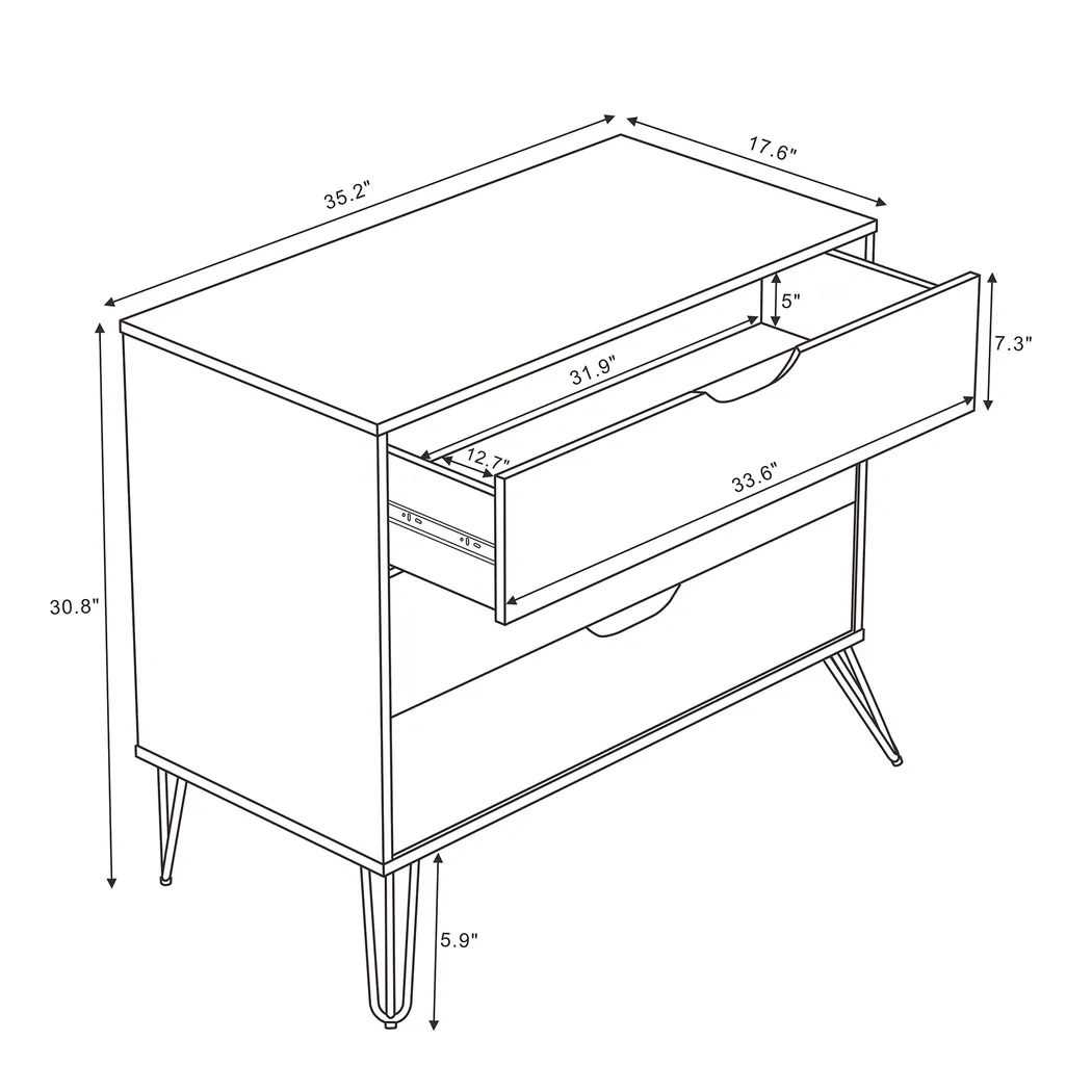 Daylo Black Dresser - Thumbnail - Image 9
