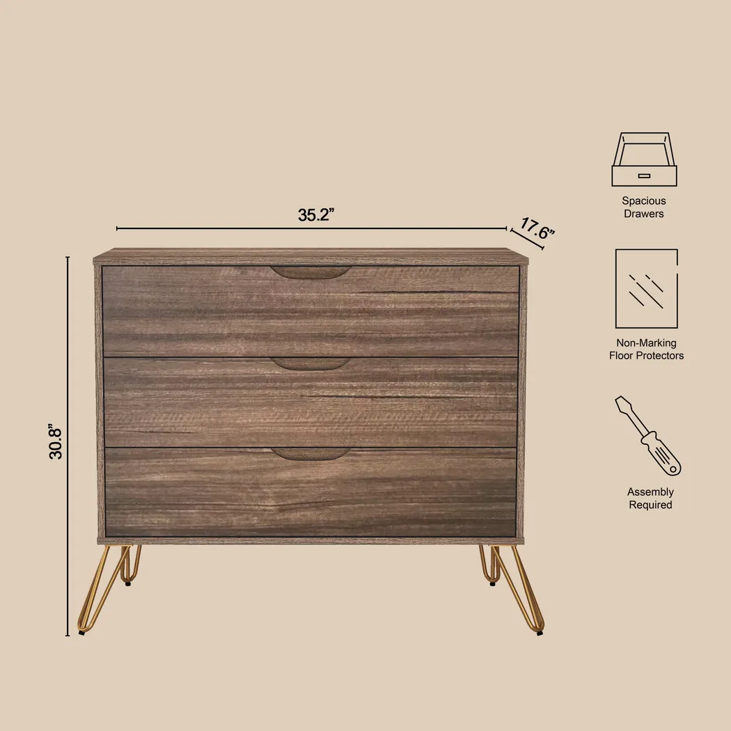 Daylo Brown Dresser - Thumbnail - Image 5