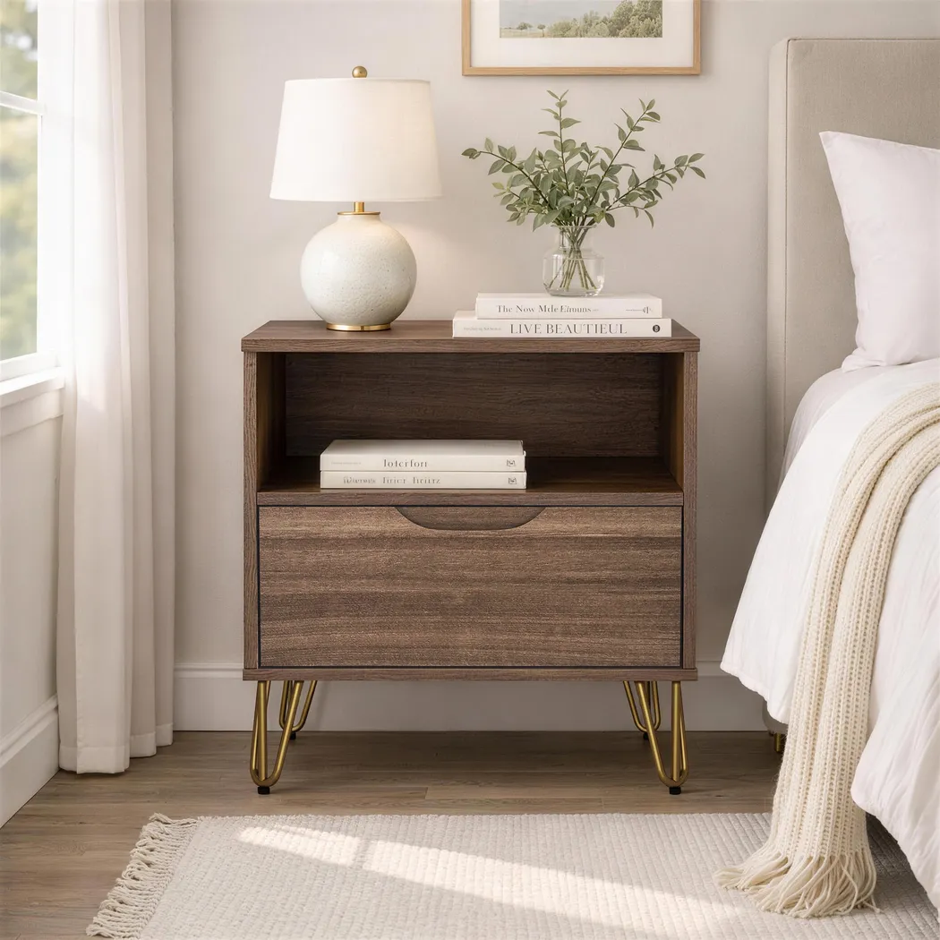 Daylo I Brown Nightstand - Thumbnail - Image 3