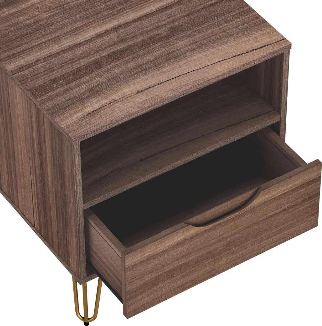 Daylo I Brown Nightstand - Thumbnail - Image 4